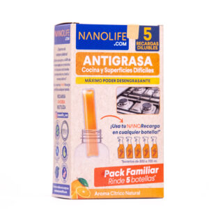 Antigrasa Recarga Nanolife 5 und