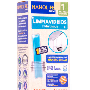 Limpia vidrio y Multiuso Nanolife Recarga 1 und